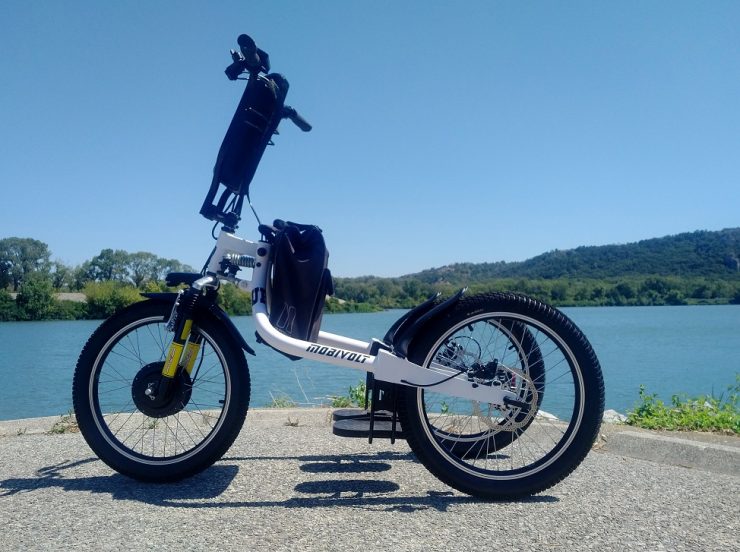 Velo debout top electrique