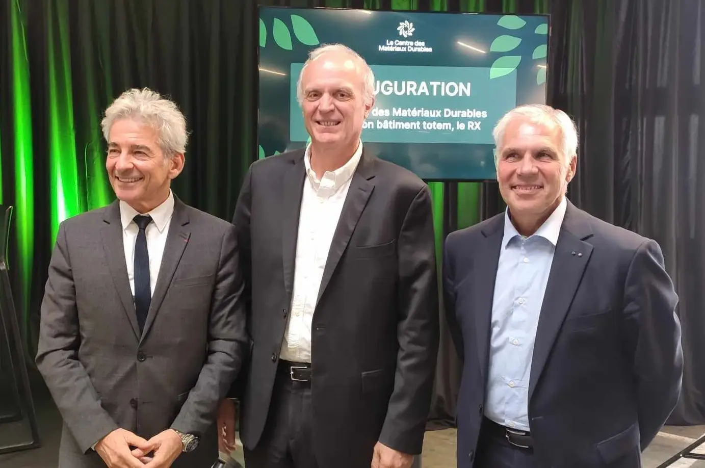 Le Centre des Matériaux Durables inauguré ce vendredi 4 octobre