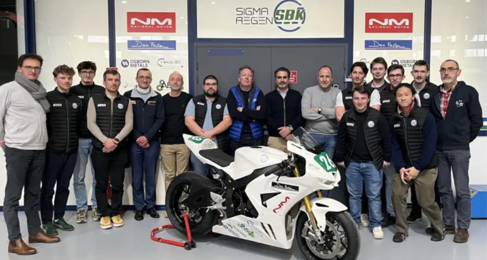 SIGMA a développé une moto électrique avec un système de régénération révolutionnaire
