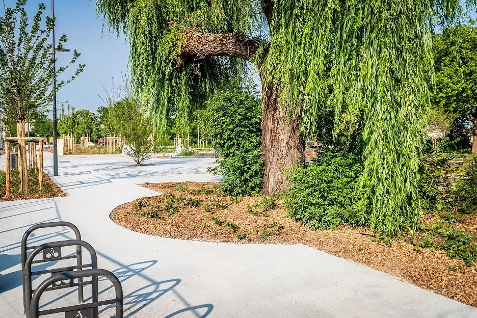 Baptême du nouveau Parc Saint Jean à Clermont-Ferrand