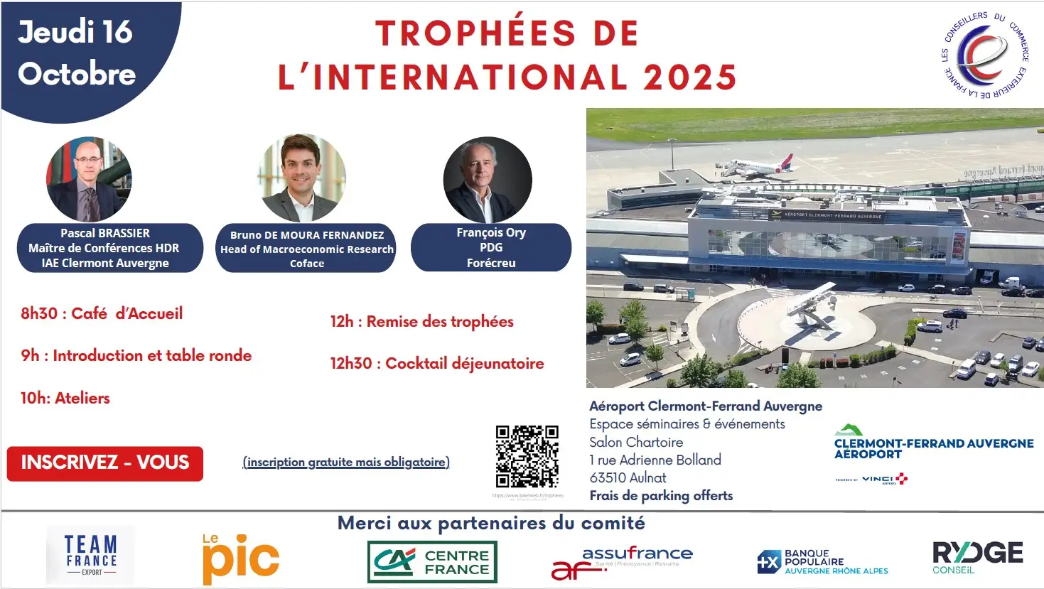 Le développement export mis en lumière lors des Trophées de l’International le 16 octobre