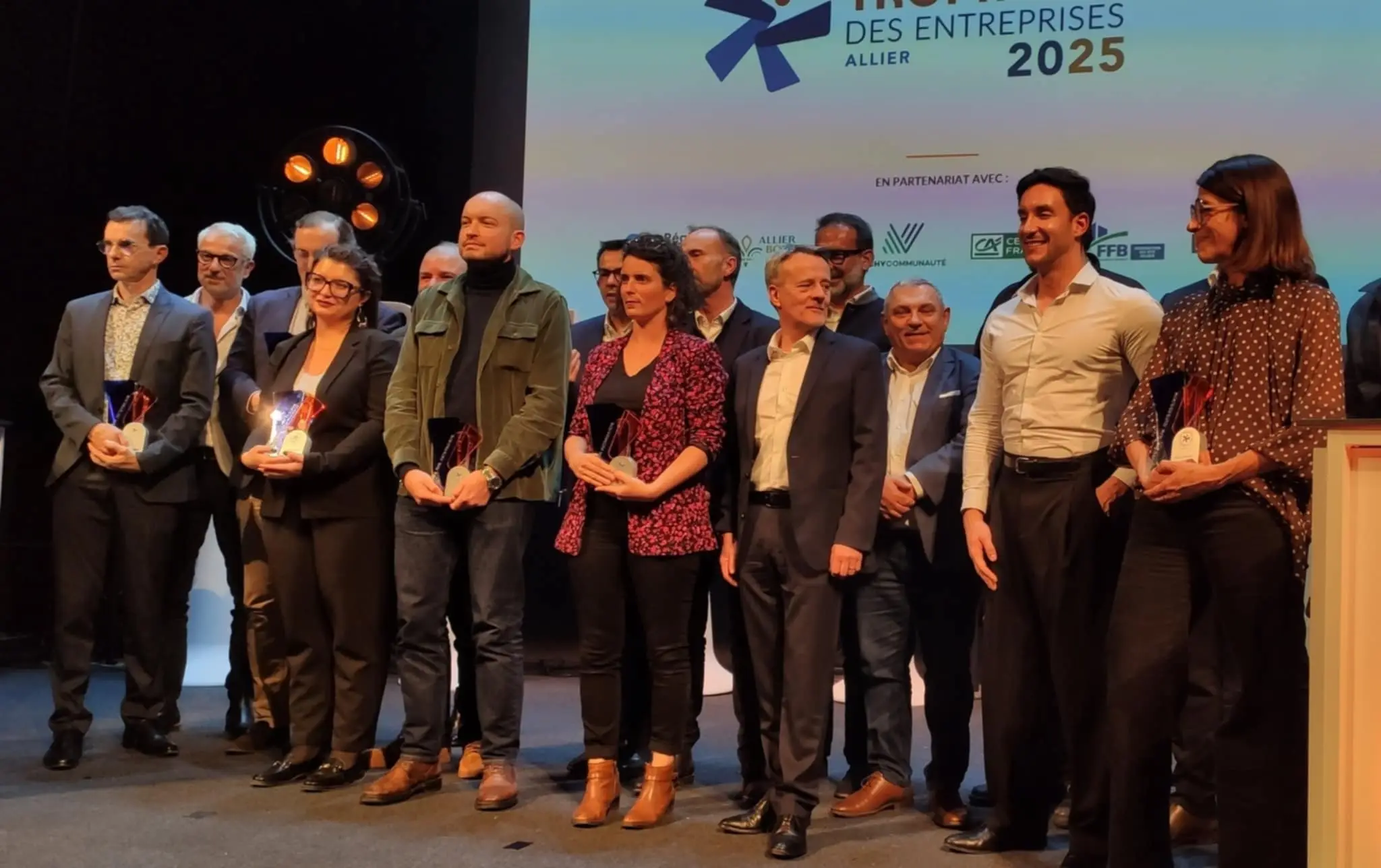 Trophées des Entreprises de l’Allier 2025, les lauréats