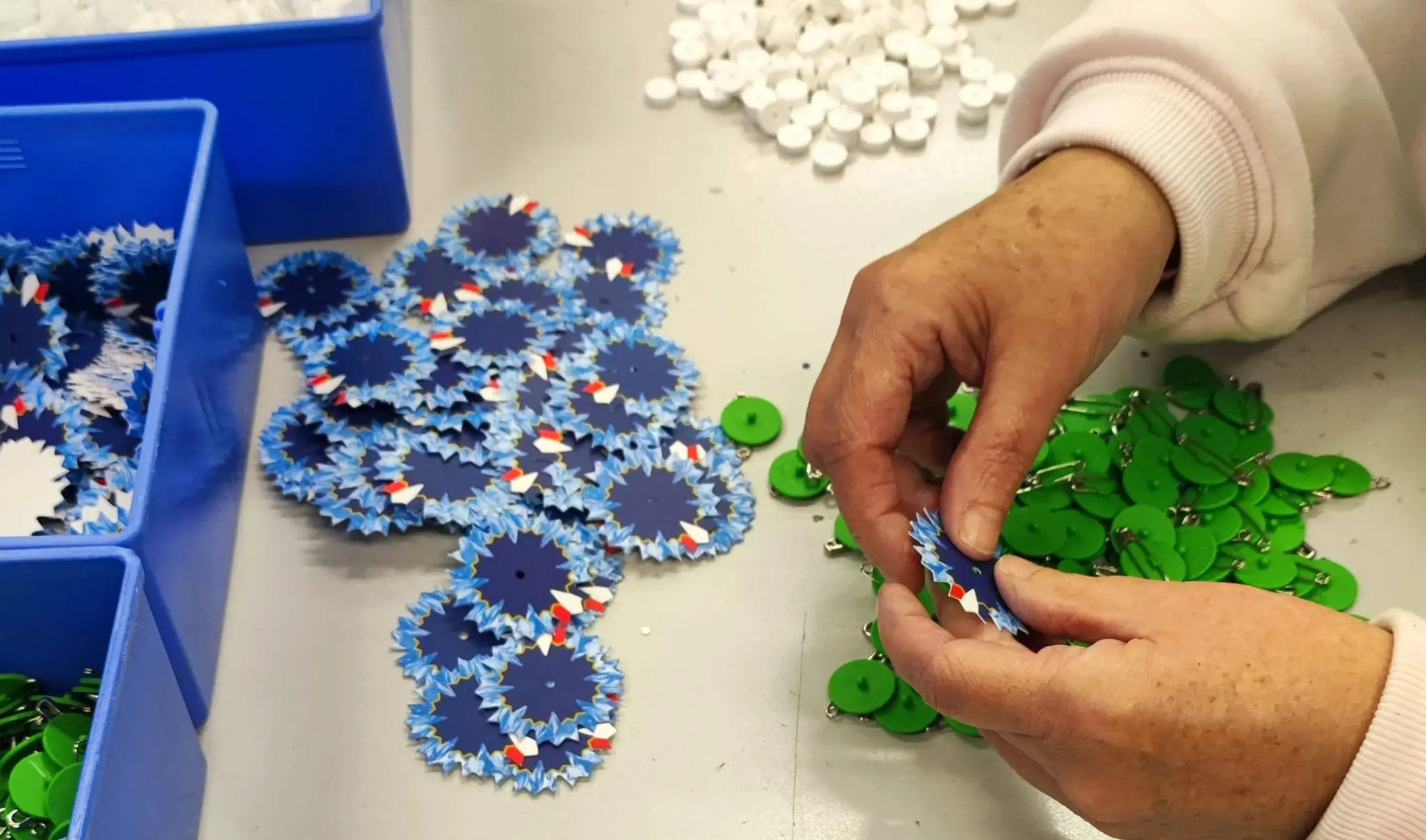 Un symbole national fabriqué à l’ESAT de Creuzier-le-Neuf
