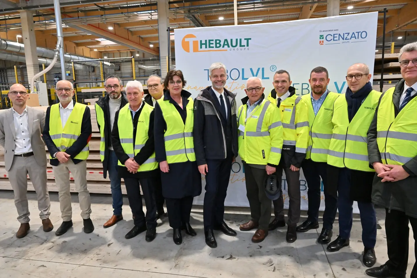 En Haute-Loire, la toute première usine de LVL en Europe de l’Ouest