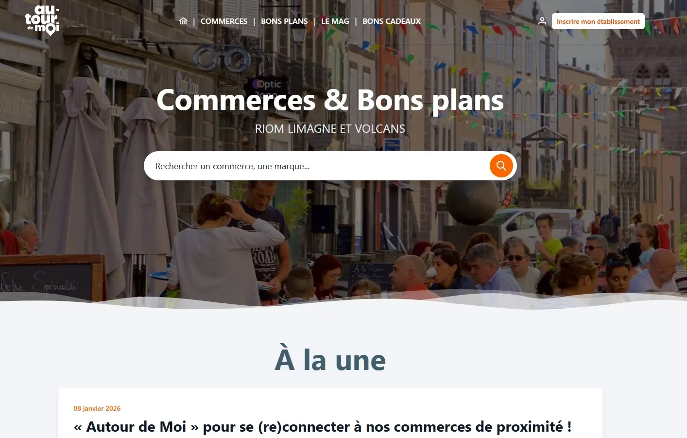 Avec « Autour de Moi », Riom et sa région font la promotion de leurs commerces