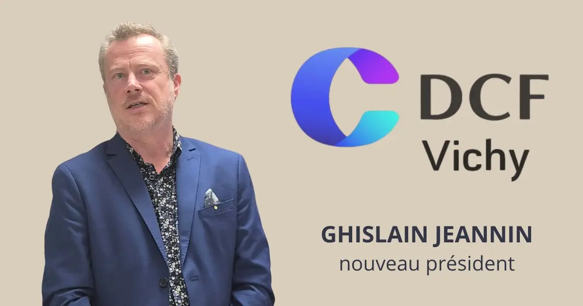 Ghislain Jeannin, nouveau président des DCF Vichy