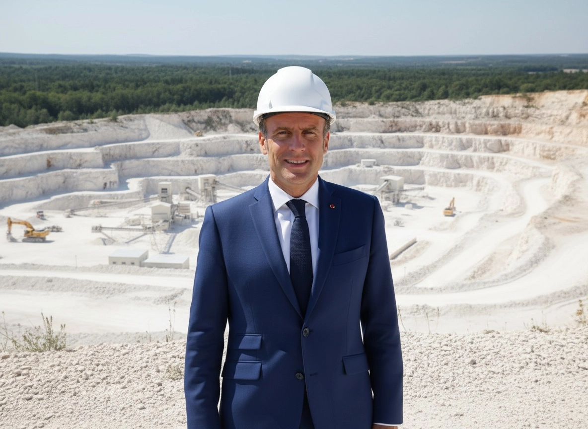 Emmanuel Macron inaugure aujourd’hui la mine de lithium Imerys dans l’Allier