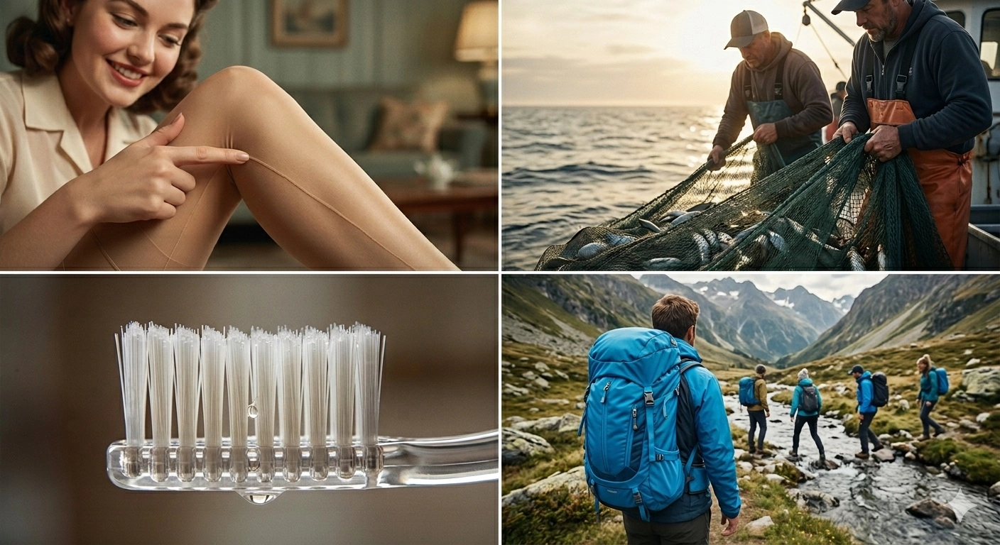 Du filet de pêche aux podiums de défilé : la seconde vie du nylon, à Clermont