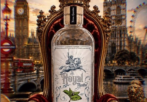 Un couronnement royal pour la liqueur à la menthe de la distillerie Génestine