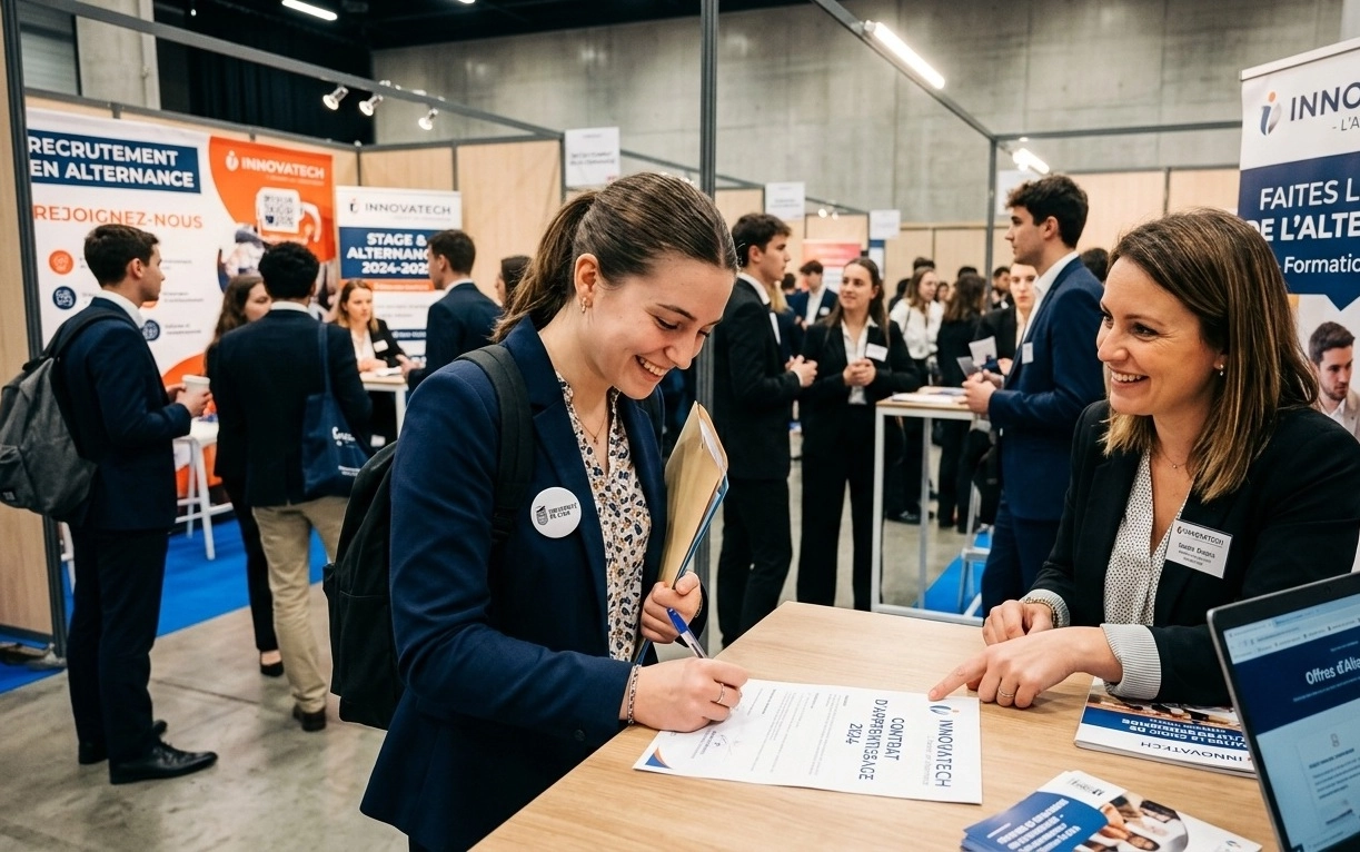 Le recrutement en alternance vu par les entreprises puydomoises