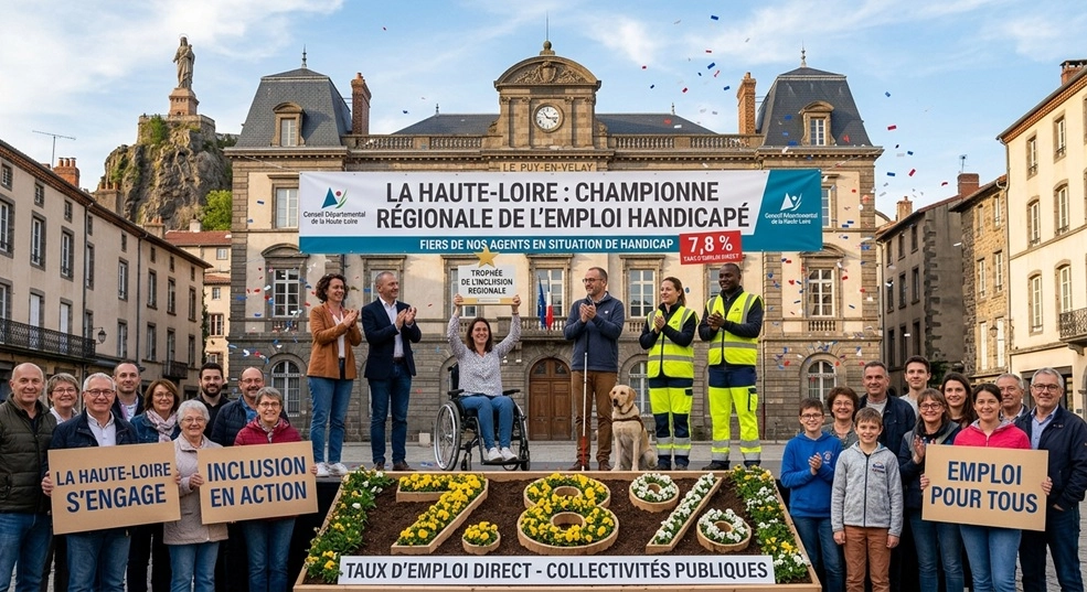 La Haute-Loire, championne de l’emploi handicapé en région