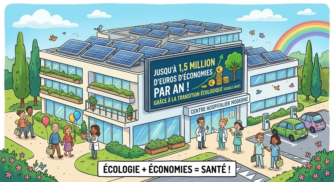Quand l’écologie soulage le portefeuille de l’hôpital : 1,5 million d’économies au thermomètre !